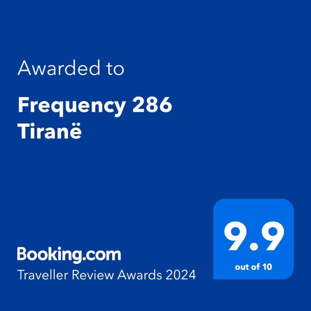 Frequency 286 Tirane Lejlighed Eksteriør billede
